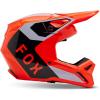 imageFox Racing Unisex V1 Motocross Dirt Bike HelmetFluorescent Orange Lean