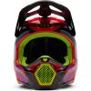 imageFox Racing Unisex V1 Motocross Dirt Bike HelmetFluorescent Red Emotion