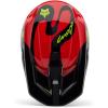 imageFox Racing Unisex V1 Motocross Dirt Bike HelmetFluorescent Red Emotion