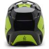 imageFox Racing Unisex V1 Motocross Dirt Bike HelmetGreyYellow Lean