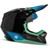 imageFox Racing V1 Motocross Helmet Ballast BlackBlue Small
