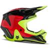 imageFox Racing V3 Motocross Helmet Revise REDYellow Medium