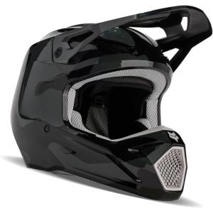 imageFox Racing Unisex V1 Motocross Dirt Bike HelmetBlack Camo Bnkr