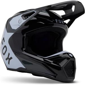 imageFox Racing Unisex V1 Motocross Dirt Bike HelmetBlack Lean