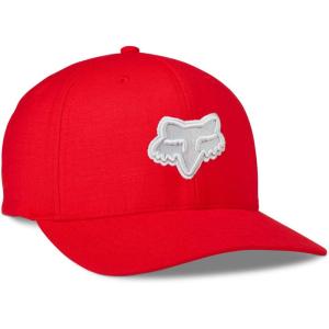 imageFox Racing Mens Transposition Flexfit HatLight GreyRed