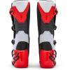 imageFox Racing Comp Motocross Dirt Bike BootsWhiteFluorescent Red