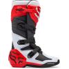 imageFox Racing Comp Motocross Dirt Bike BootsWhiteFluorescent Red
