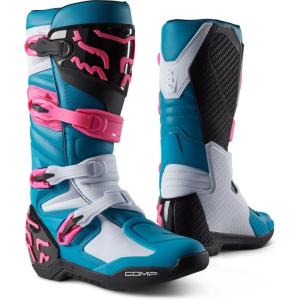 imageFox Racing UnisexAdult Comp Motocross BootsMaui Blue