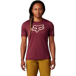 imageFox Racing Womens Flexair Short Sleeve Mountain Biking JerseyDark Maroon