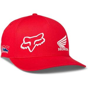 imageFox Racing Mens Fox X Honda Flexfit HatFlame Red