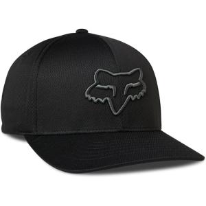 imageFox Racing Mens Lithotype Flexfit 20 HatBlackCharcoal