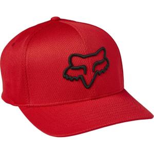 imageFox Racing Mens Lithotype Flexfit 20 HatFlame Red