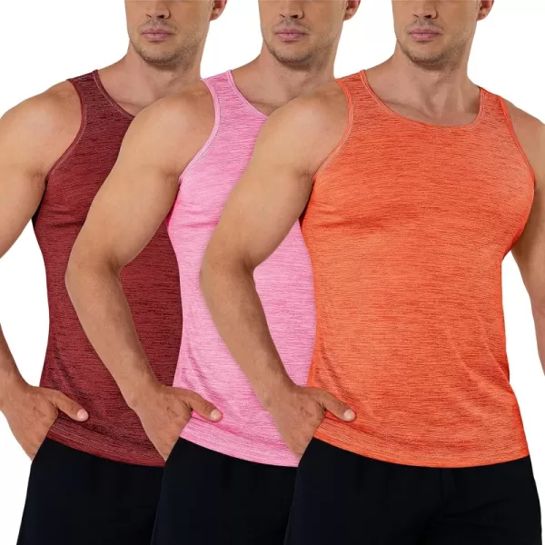 Pink/Orange/Dark Orange