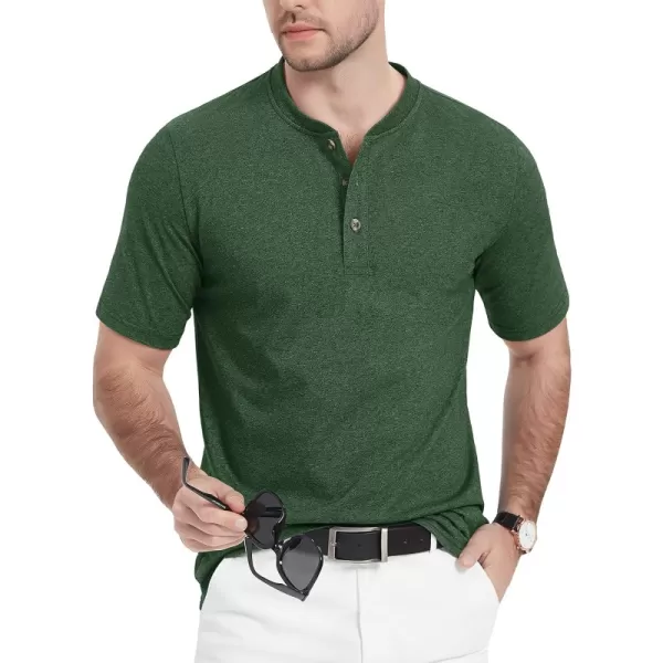 Dark Green-cotton Blend