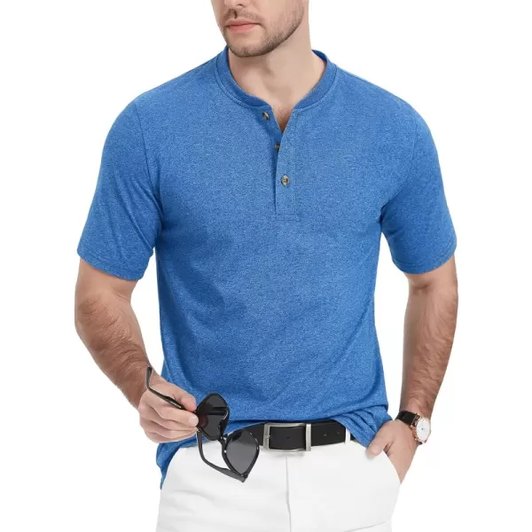 Sea Blue-cotton Blend