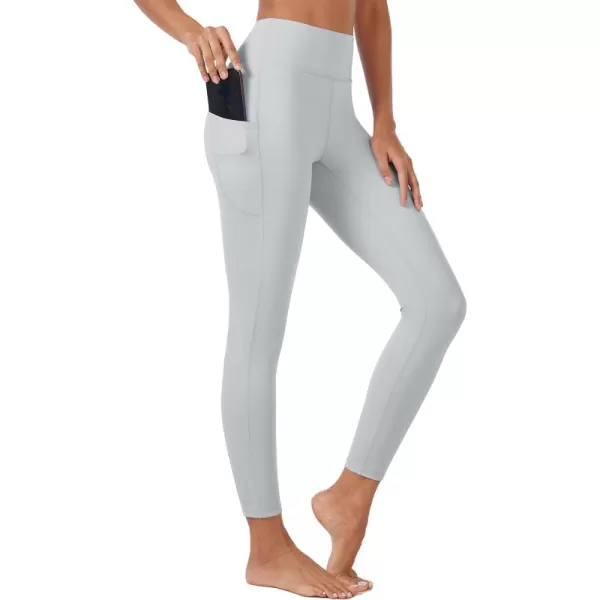 MAGCOMSEN Women's High Waisted Yoga Leggings with Pockets Tummy Control 7/8 Yoga Pants for Workout Gym Athletic