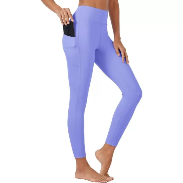 MAGCOMSEN Women's High Waisted Yoga Leggings with Pockets Tummy Control 7/8 Yoga Pants for Workout Gym Athletic