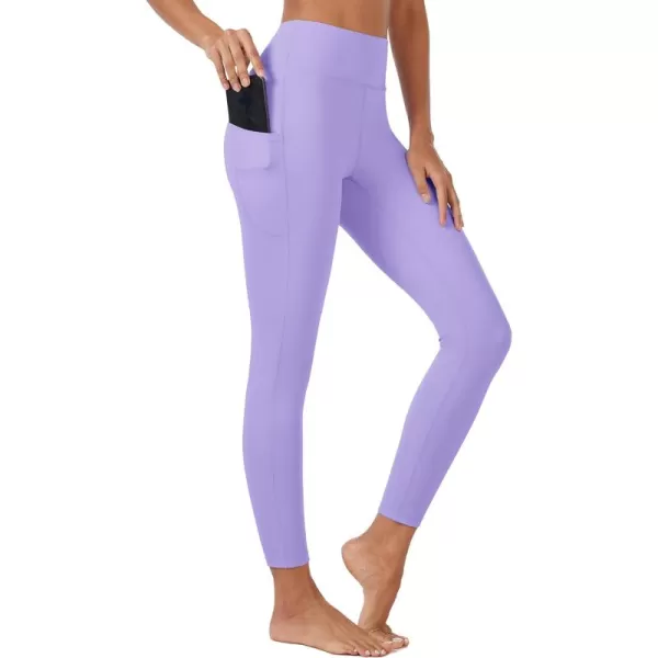 MAGCOMSEN Women's High Waisted Yoga Leggings with Pockets Tummy Control 7/8 Yoga Pants for Workout Gym Athletic
