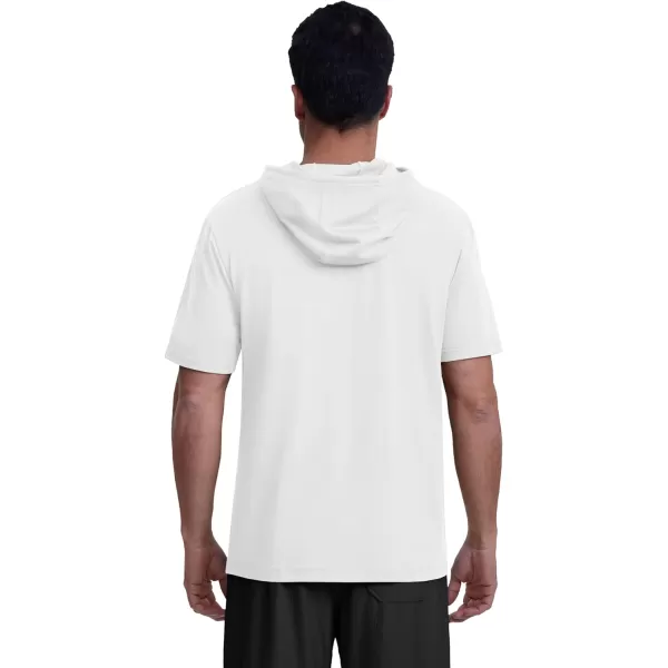 MAGCOMSEN Men's Short Sleeve Hoodie Cotton Hooded T Shirts Lightweight Sweatshirt Hoodies Pullover