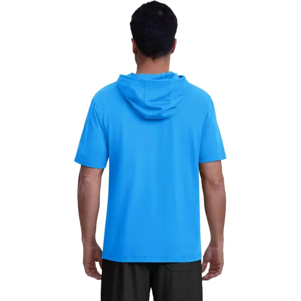 MAGCOMSEN Men's Short Sleeve Hoodie Cotton Hooded T Shirts Lightweight Sweatshirt Hoodies Pullover