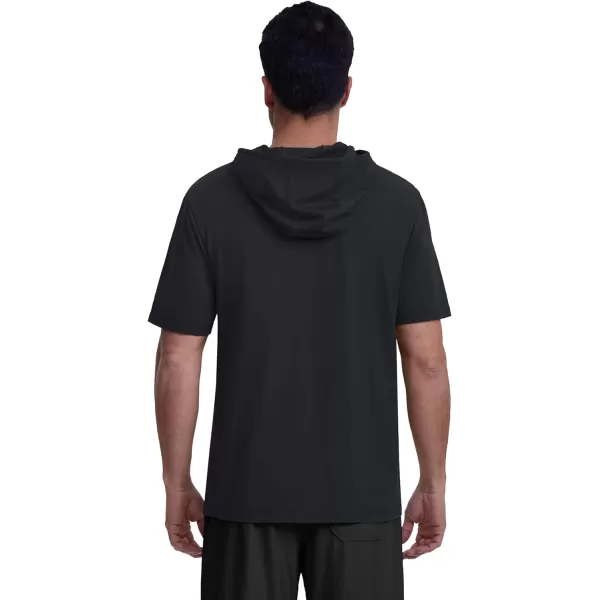 MAGCOMSEN Men's Short Sleeve Hoodie Cotton Hooded T Shirts Lightweight Sweatshirt Hoodies Pullover