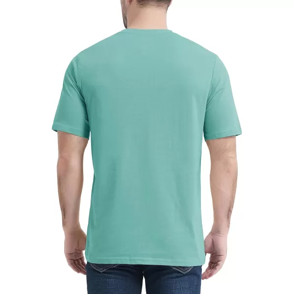 MAGCOMSEN Mens T Shirt Short Sleeve Pocket T Shirt Cotton Crewneck Tee Regular Fit Ribbed Neckline Shirt for Men