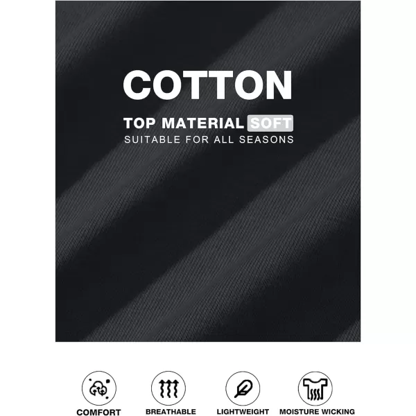 MAGCOMSEN Mens T Shirt Short Sleeve Pocket T Shirt Cotton Crewneck Tee Regular Fit Ribbed Neckline Shirt for Men
