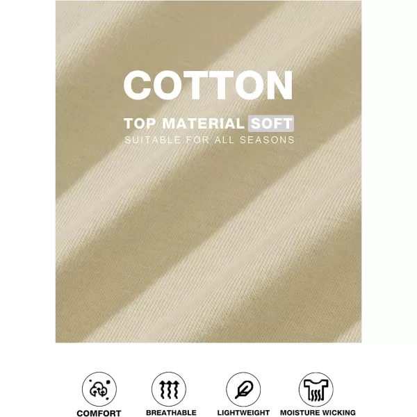 MAGCOMSEN Mens T Shirt Short Sleeve Pocket T Shirt Cotton Crewneck Tee Regular Fit Ribbed Neckline Shirt for Men