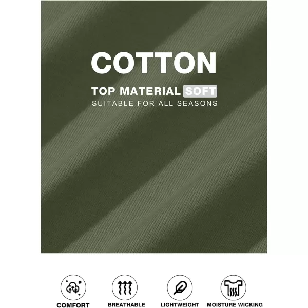 MAGCOMSEN Mens T Shirt Short Sleeve Pocket T Shirt Cotton Crewneck Tee Regular Fit Ribbed Neckline Shirt for Men