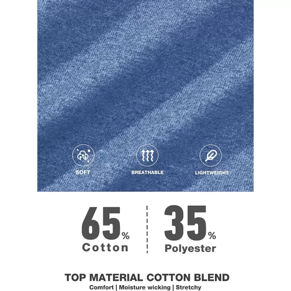 MAGCOMSEN Mens T Shirt Short Sleeve Pocket T Shirt Cotton Crewneck Tee Regular Fit Ribbed Neckline Shirt for Men