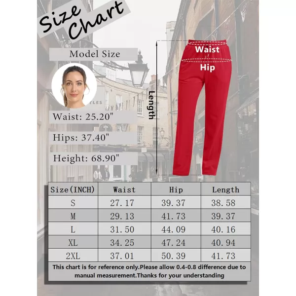 MAGCOMSEN Women's Fleece Pants Track Athletic Running Yoga Velour Pants Jogger Comfy Pajama Lounge Sweatpants