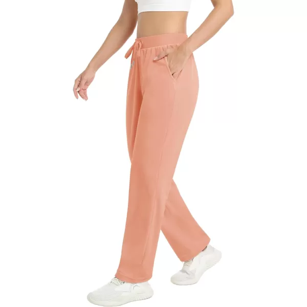 MAGCOMSEN Women's Fleece Pants Track Athletic Running Yoga Velour Pants Jogger Comfy Pajama Lounge Sweatpants