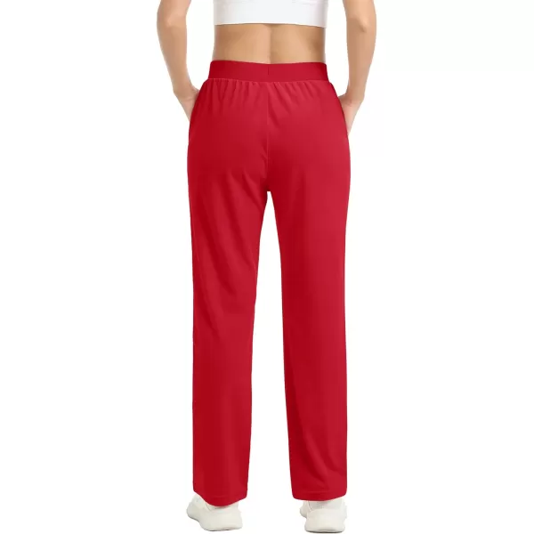 MAGCOMSEN Women's Fleece Pants Track Athletic Running Yoga Velour Pants Jogger Comfy Pajama Lounge Sweatpants