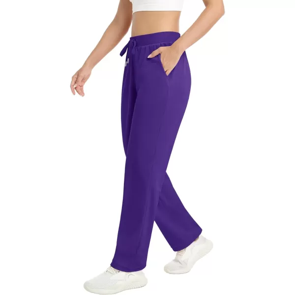 MAGCOMSEN Women's Fleece Pants Track Athletic Running Yoga Velour Pants Jogger Comfy Pajama Lounge Sweatpants