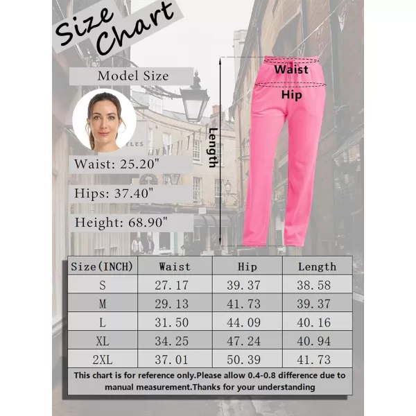 MAGCOMSEN Women's Fleece Pants Track Athletic Running Yoga Velour Pants Jogger Comfy Pajama Lounge Sweatpants