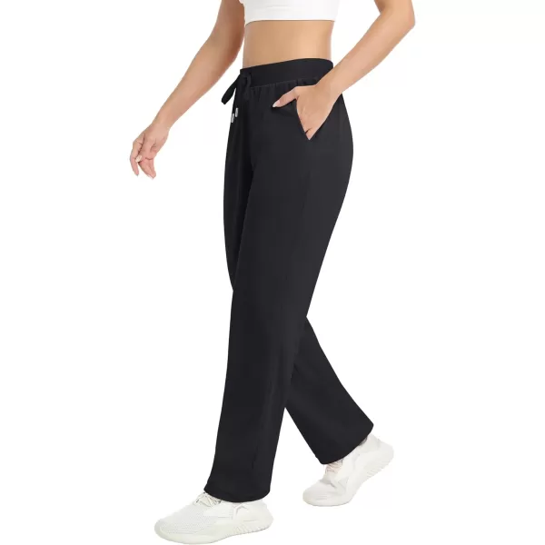 MAGCOMSEN Women's Fleece Pants Track Athletic Running Yoga Velour Pants Jogger Comfy Pajama Lounge Sweatpants