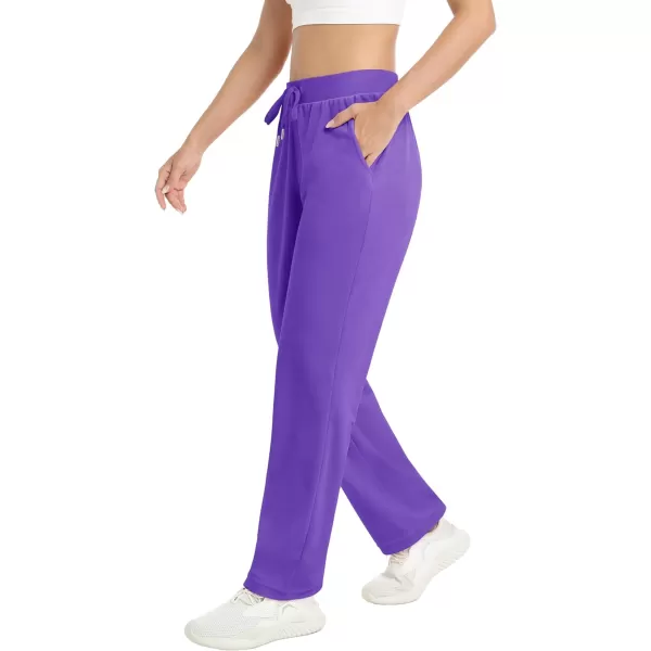 MAGCOMSEN Women's Fleece Pants Track Athletic Running Yoga Velour Pants Jogger Comfy Pajama Lounge Sweatpants