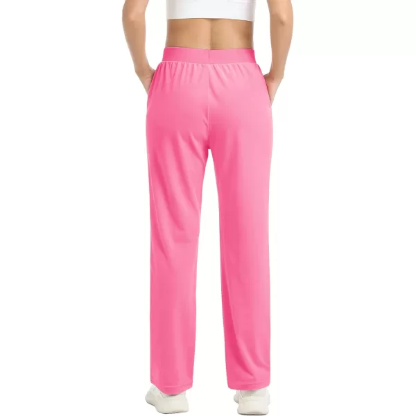 MAGCOMSEN Women's Fleece Pants Track Athletic Running Yoga Velour Pants Jogger Comfy Pajama Lounge Sweatpants