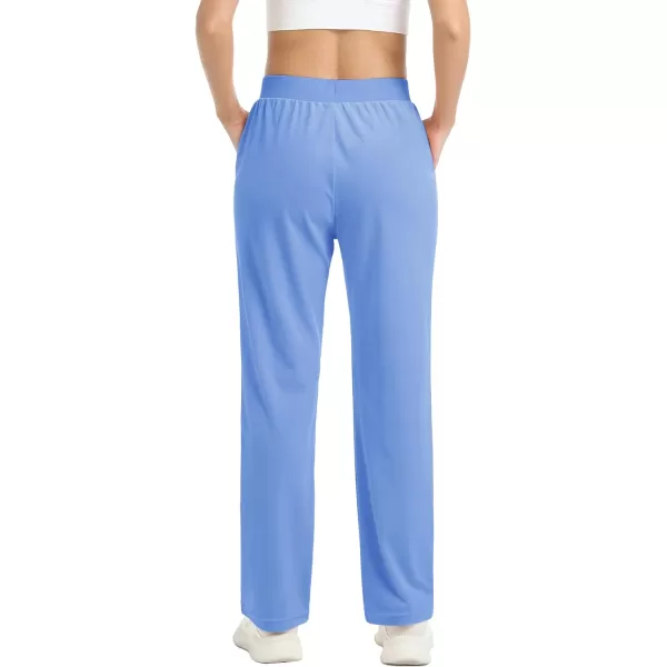 MAGCOMSEN Women's Fleece Pants Track Athletic Running Yoga Velour Pants Jogger Comfy Pajama Lounge Sweatpants