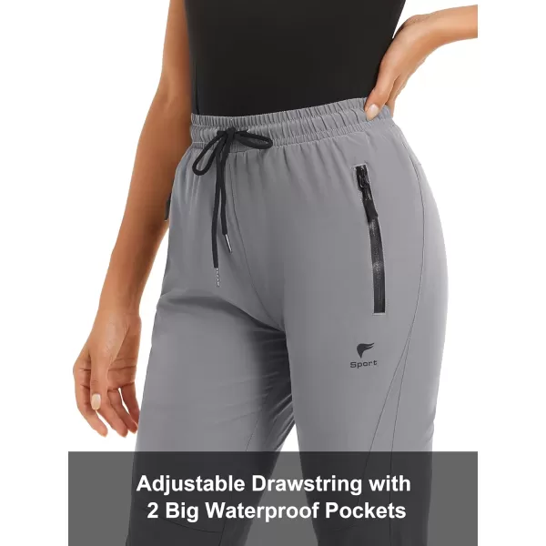 MAGCOMSEN Women's Hiking Joggers Pants Lightweight Quick Dry Gym Workout Running Pants with Pockets Outdoor Sweatpants