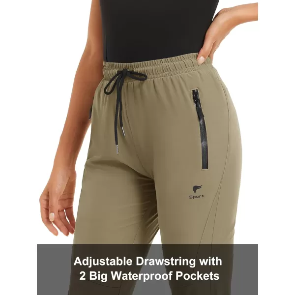 MAGCOMSEN Women's Hiking Joggers Pants Lightweight Quick Dry Gym Workout Running Pants with Pockets Outdoor Sweatpants