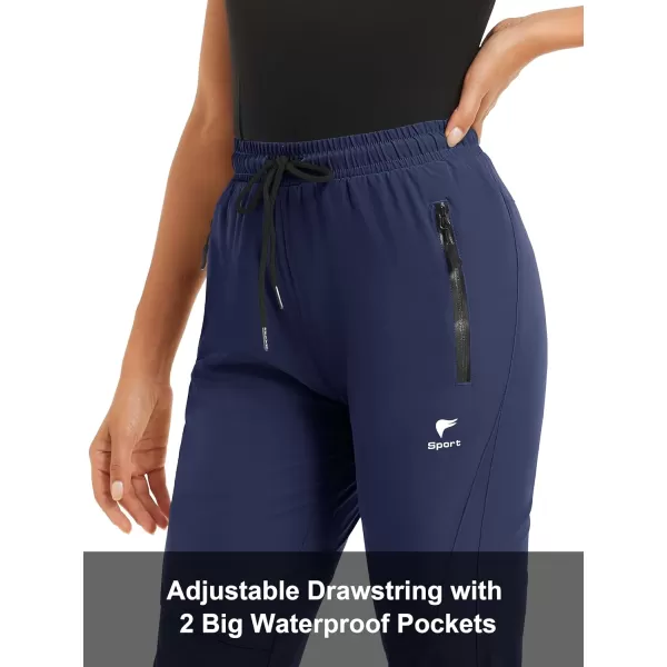 MAGCOMSEN Women's Hiking Joggers Pants Lightweight Quick Dry Gym Workout Running Pants with Pockets Outdoor Sweatpants