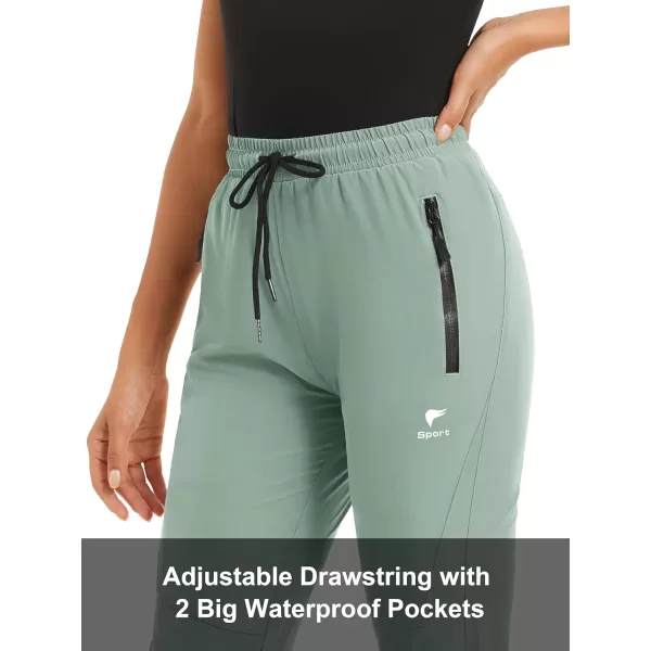 MAGCOMSEN Women's Hiking Joggers Pants Lightweight Quick Dry Gym Workout Running Pants with Pockets Outdoor Sweatpants