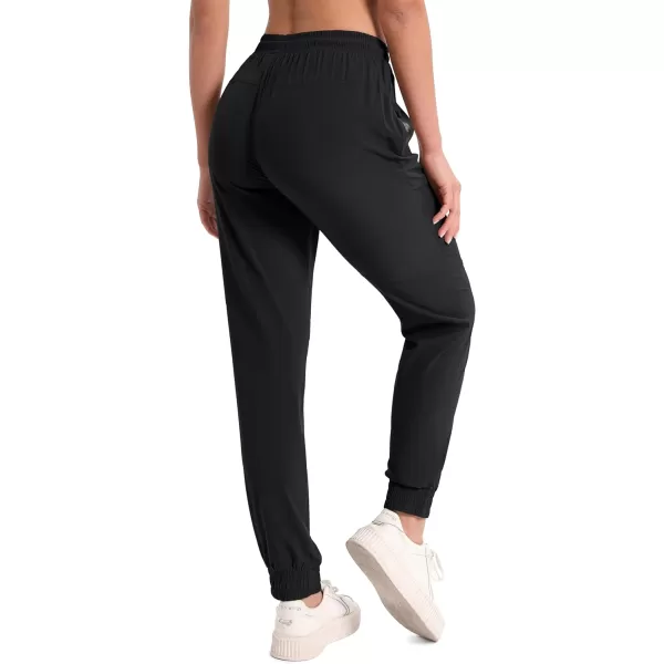 MAGCOMSEN Women's Hiking Joggers Pants Lightweight Quick Dry Gym Workout Running Pants with Pockets Outdoor Sweatpants
