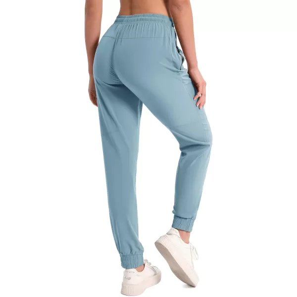 MAGCOMSEN Women's Hiking Joggers Pants Lightweight Quick Dry Gym Workout Running Pants with Pockets Outdoor Sweatpants