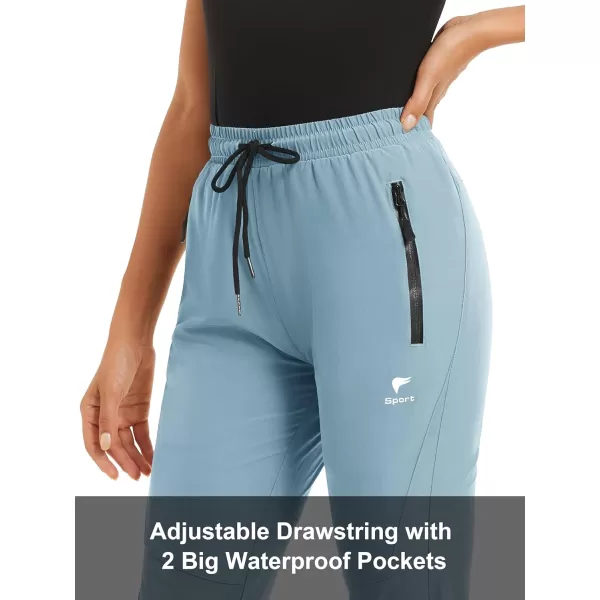 MAGCOMSEN Women's Hiking Joggers Pants Lightweight Quick Dry Gym Workout Running Pants with Pockets Outdoor Sweatpants