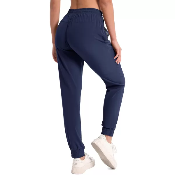 MAGCOMSEN Women's Hiking Joggers Pants Lightweight Quick Dry Gym Workout Running Pants with Pockets Outdoor Sweatpants