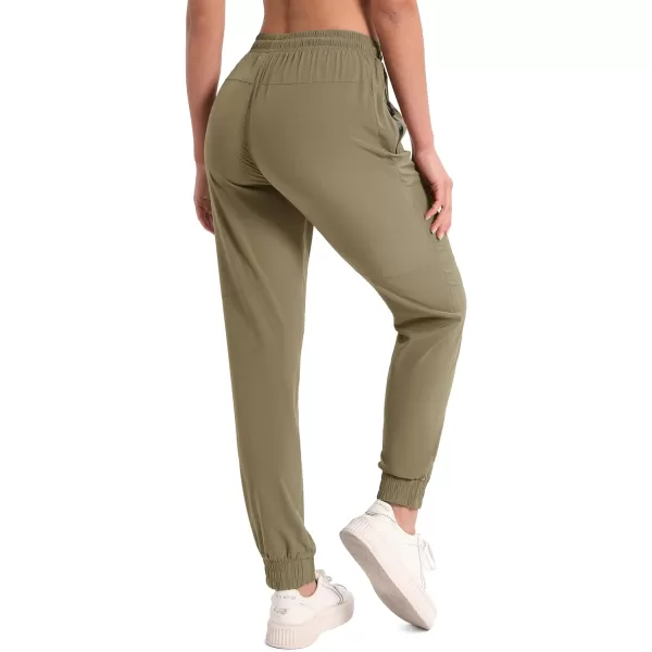 MAGCOMSEN Women's Hiking Joggers Pants Lightweight Quick Dry Gym Workout Running Pants with Pockets Outdoor Sweatpants
