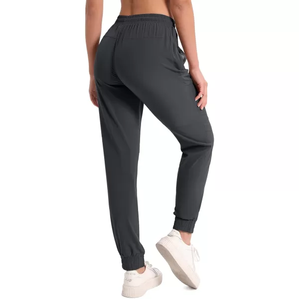 MAGCOMSEN Women's Hiking Joggers Pants Lightweight Quick Dry Gym Workout Running Pants with Pockets Outdoor Sweatpants