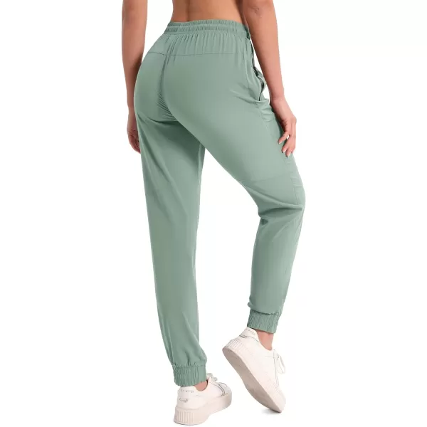 MAGCOMSEN Women's Hiking Joggers Pants Lightweight Quick Dry Gym Workout Running Pants with Pockets Outdoor Sweatpants